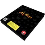 Front view of A1 Terps Weed Advent Calendar 2024 Canada Edition with logo and cannabis leaf design