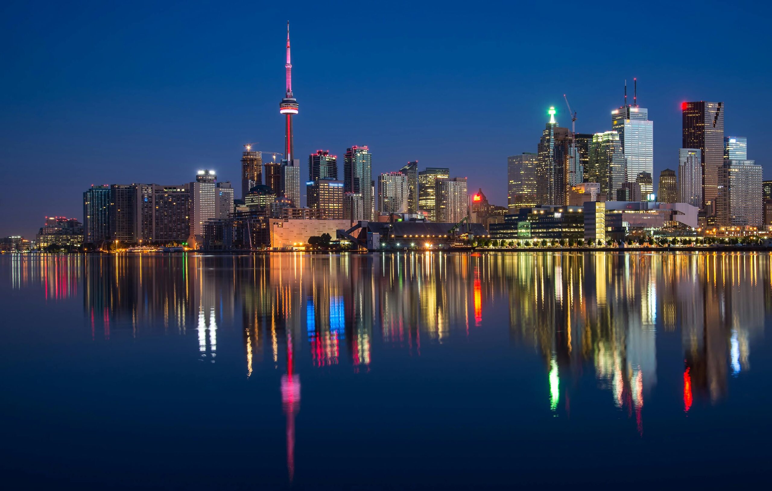 High-quality cannabis delivery in Toronto with a view of the CN Tower