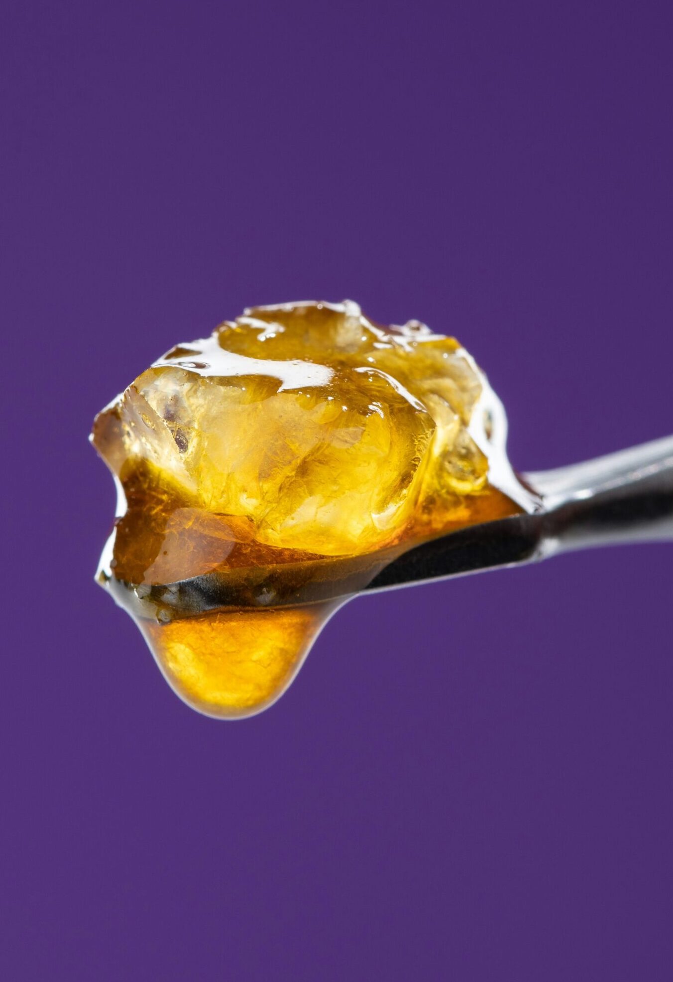 Cannabis concentrate on a dab tool